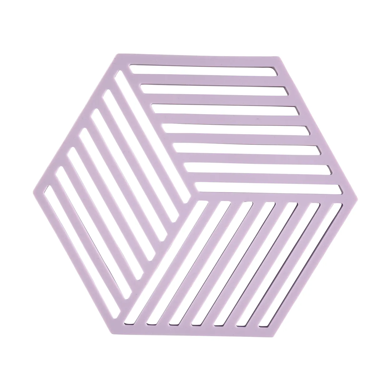 Zone Denmark Hexagon trivet Lupine | Scandinavian Design | Trivets | Purple