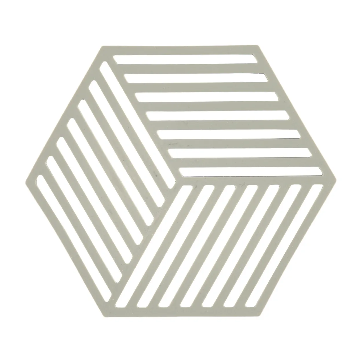 Zone Denmark Hexagon trivet Mud | Scandinavian Design | Trivets | Beige