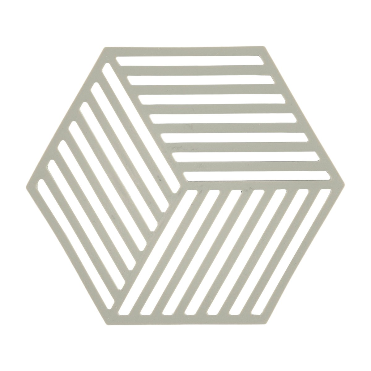 Zone Denmark Hexagon trivet Mud | Scandinavian Design | Trivets | Beige