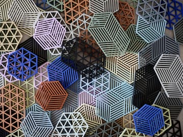 Hexagon trivet - Rosemary - Zone Denmark