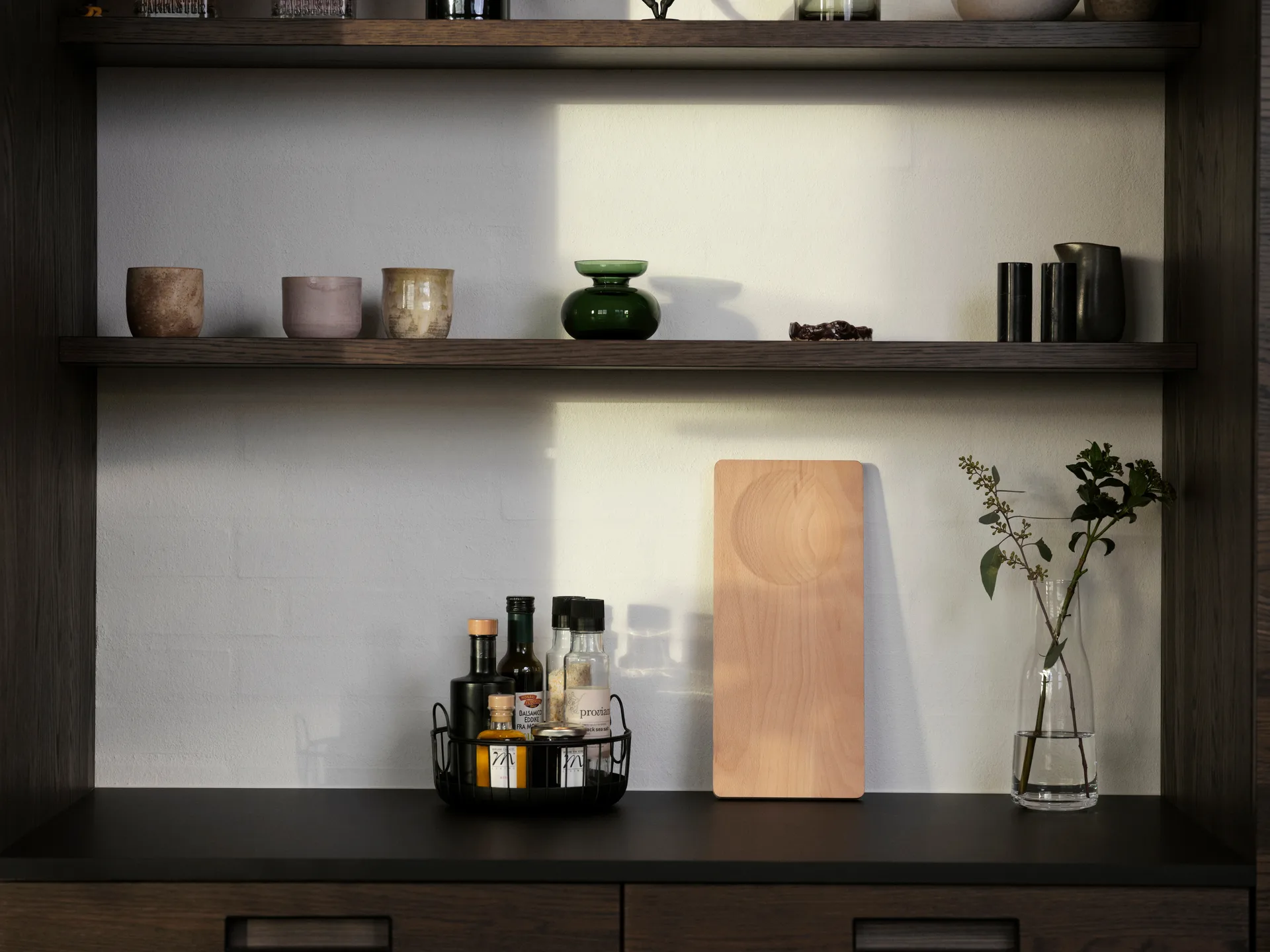 Inu basket Ø22x8 cm, Svart Zone Denmark