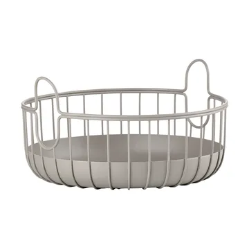 Inu basket Ø22x8 cm - Taupe - Zone Denmark