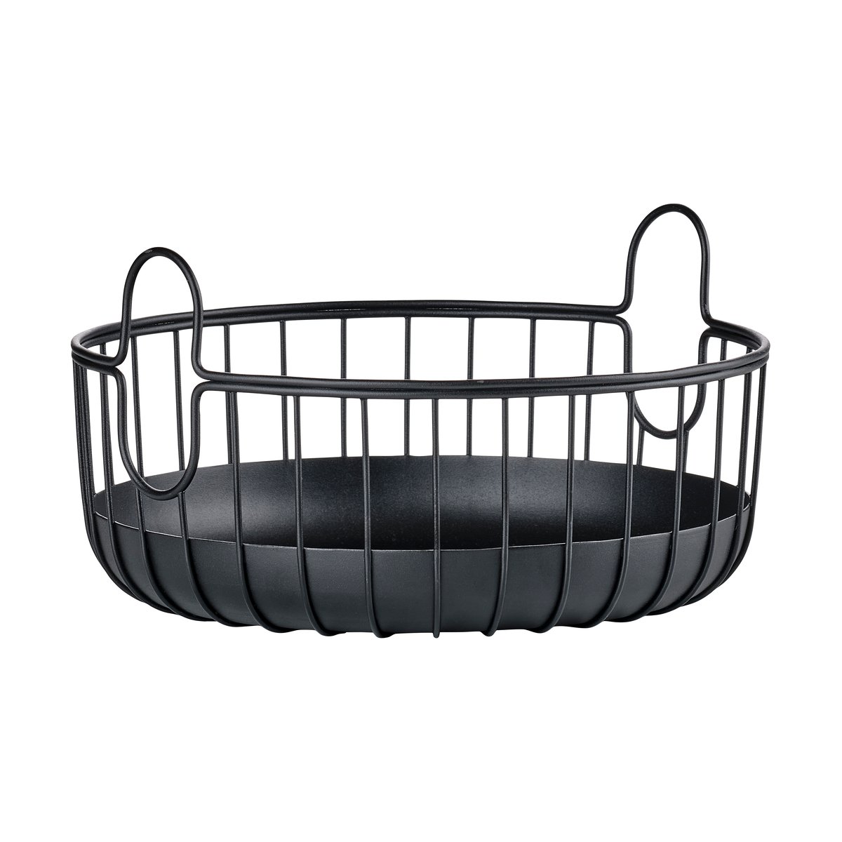Zone Denmark Inu basket 8xØ22 cm Svart | Scandinavian Design | Storage baskets | Black