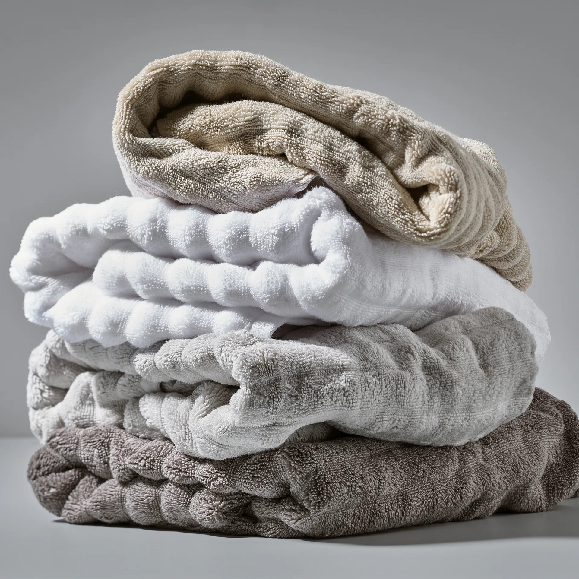 INU towel 50x100 cm, taupe Zone Denmark