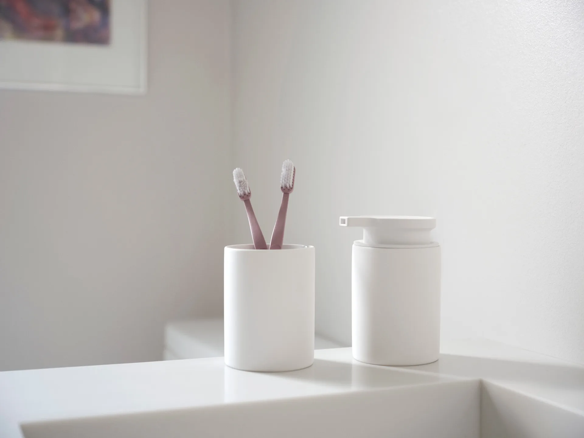 Karma toothbrush mug, White Zone Denmark