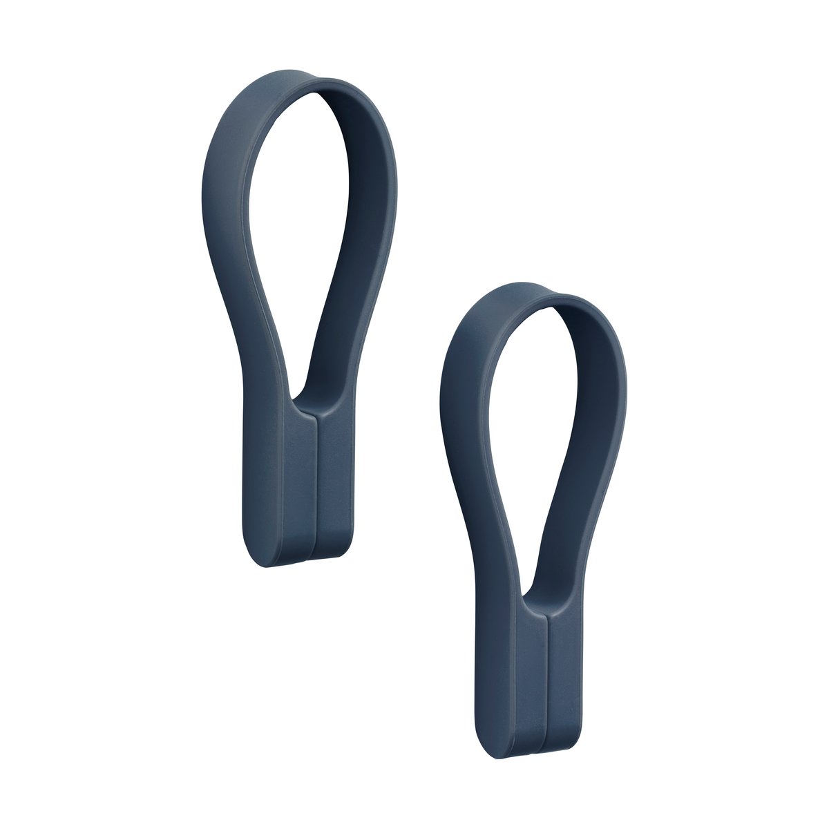 Zone Denmark Loop towel hanger magnet 2-pack Royal blue