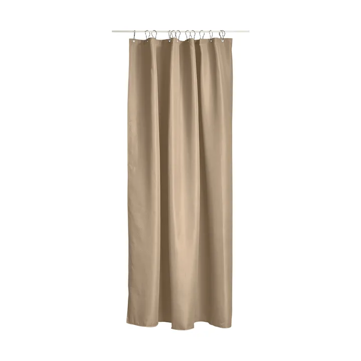 Lux shower curtain - Camel, 180x200 cm - Zone Denmark