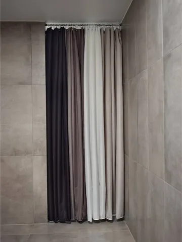 Lux shower curtain - Camel, 180x200 cm - Zone Denmark