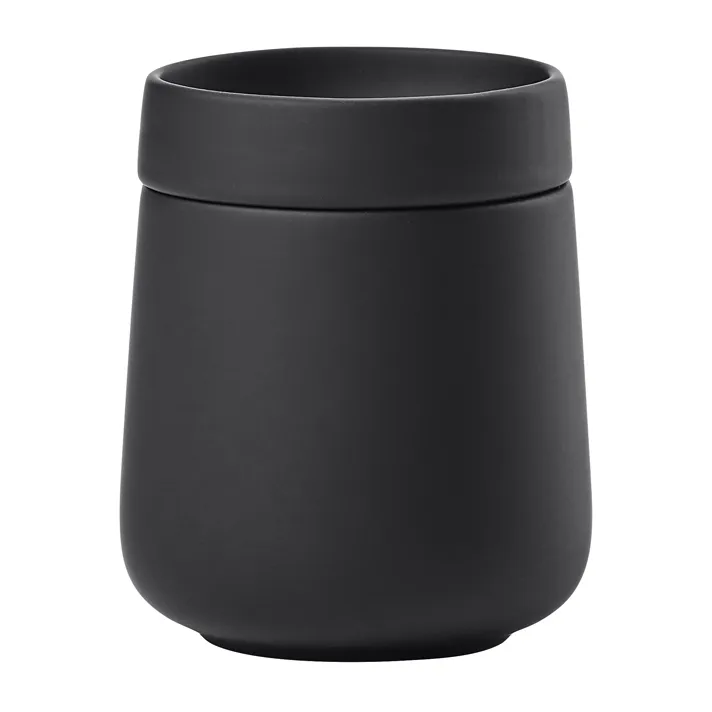 Zone Denmark Nova One jar with lid 290 ml Black | Scandinavian Design | Boxes & jars | Black