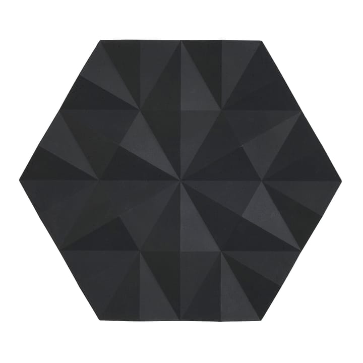 Ori Facet trivet 14x16 cm, black Zone Denmark