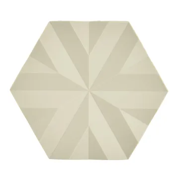 Ori Flake trivet 14x16 cm - biscuit - Zone Denmark