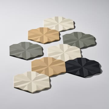 Ori Flake trivet 14x16 cm - olive taupe - Zone Denmark