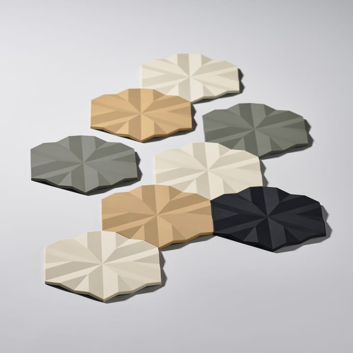 Ori Flake trivet 14x16 cm, olive taupe Zone Denmark