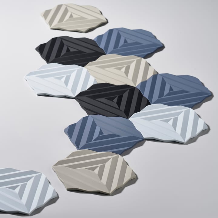 Ori Fold trivet 14x16 cm, bit of blue Zone Denmark