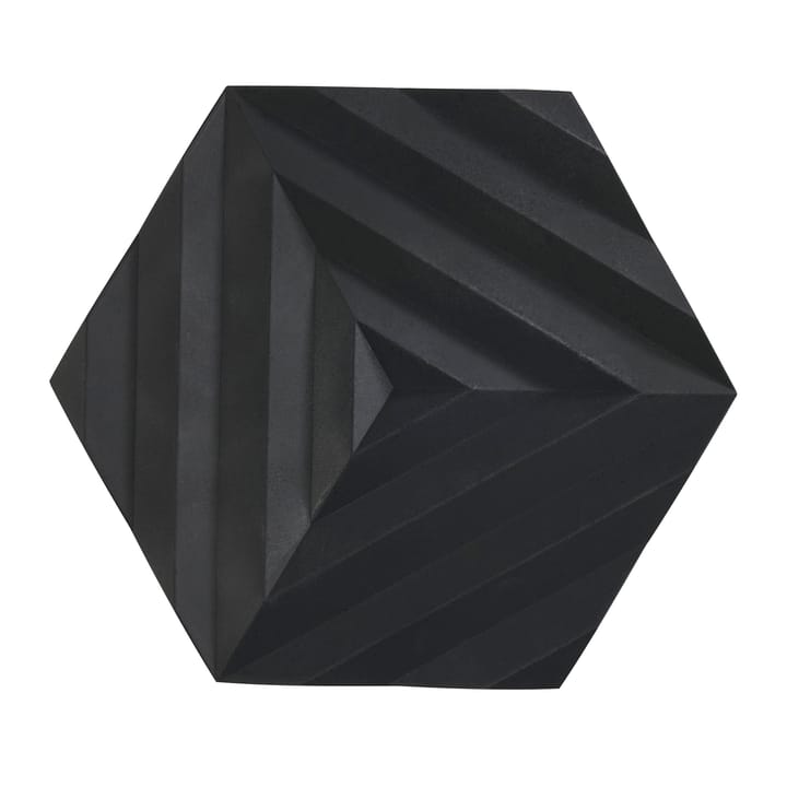 Ori Fold trivet 14x16 cm - black - Zone Denmark