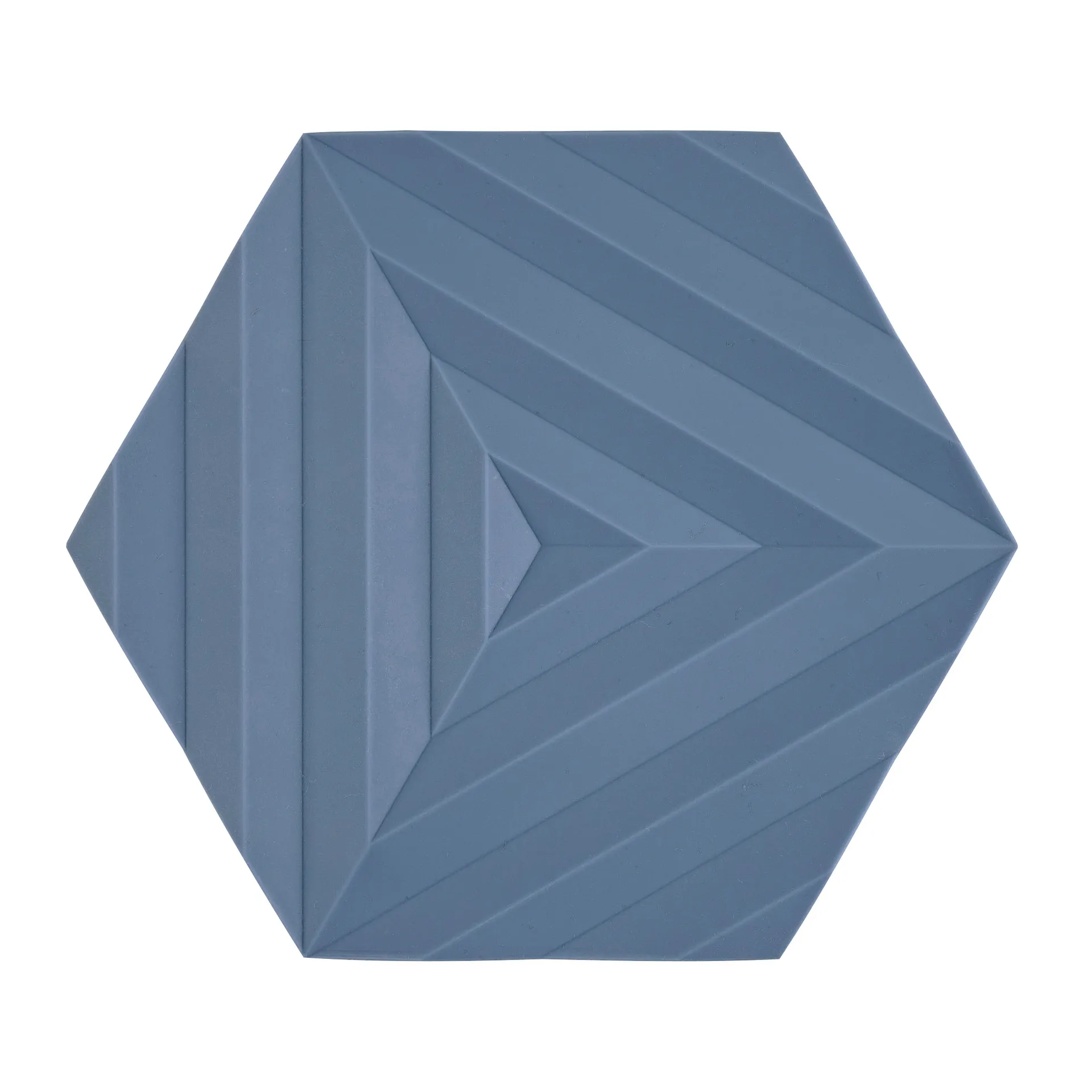 Ori Fold trivet 14x16 cm, denim Zone Denmark