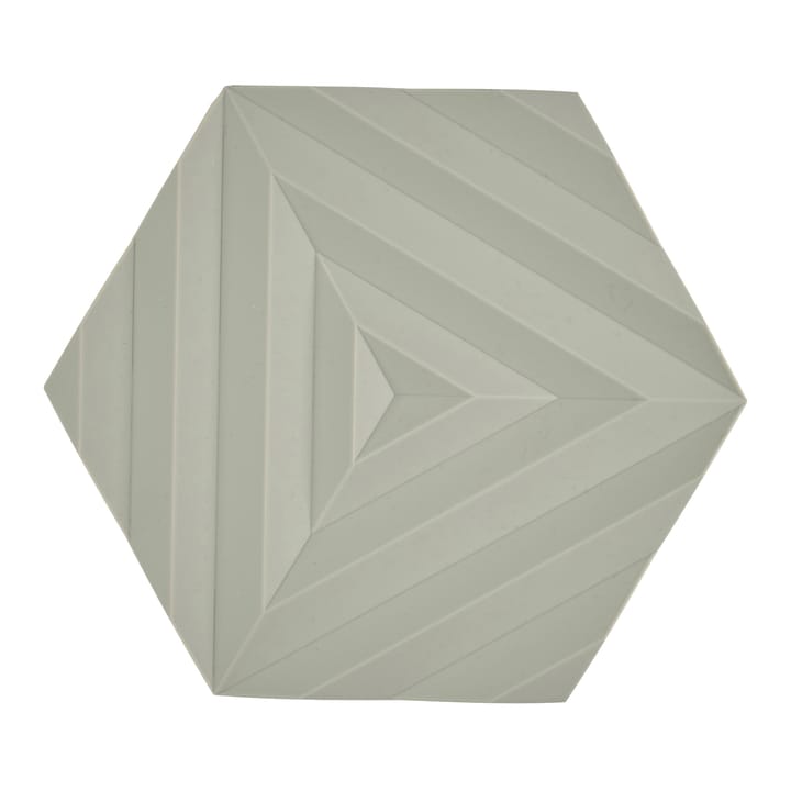 Ori Fold trivet 14x16 cm, mud Zone Denmark