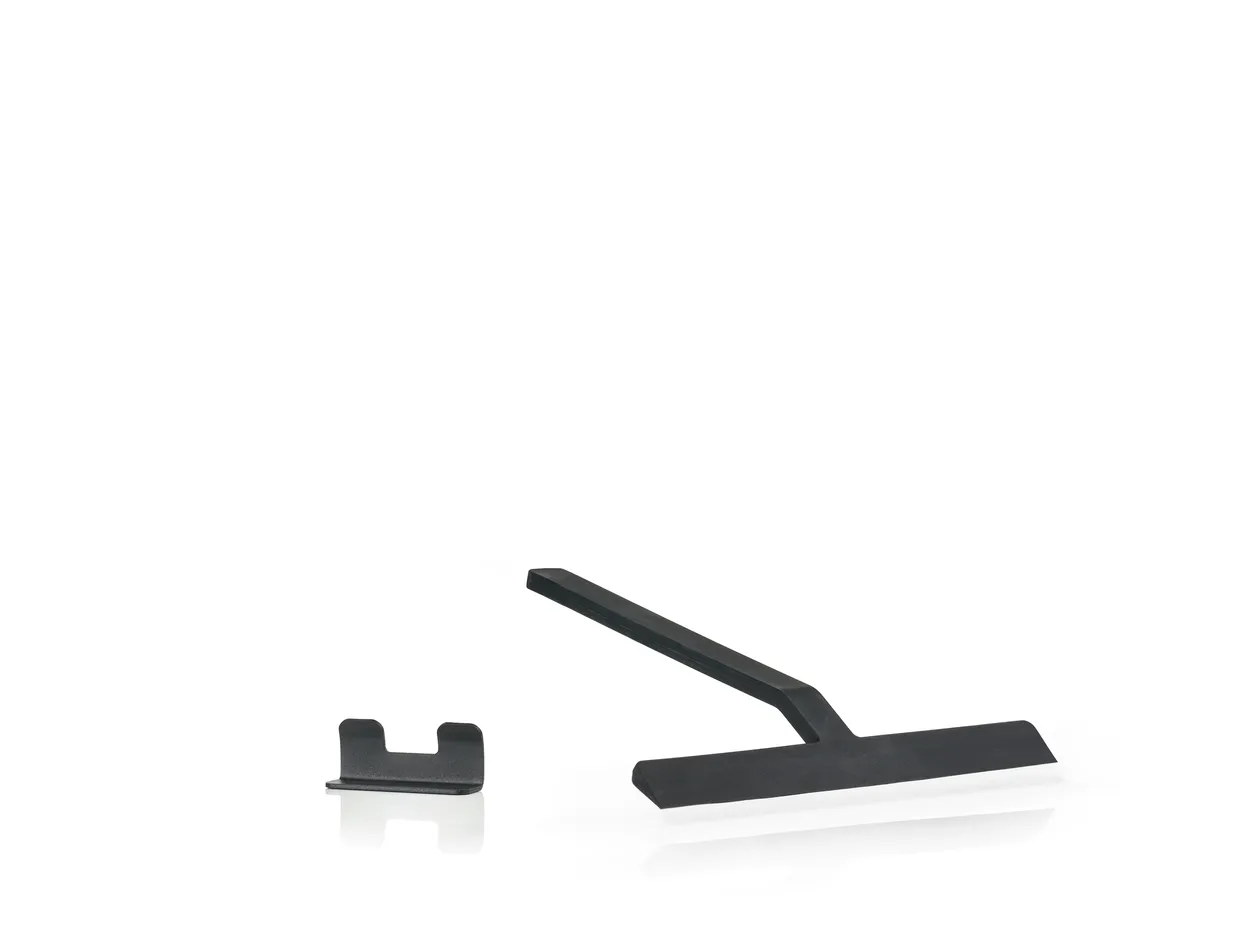 Zone Denmark Rim Scraper with holder 22cm Black | Scandinavian Design | Other washing & cleaning accessories | Black