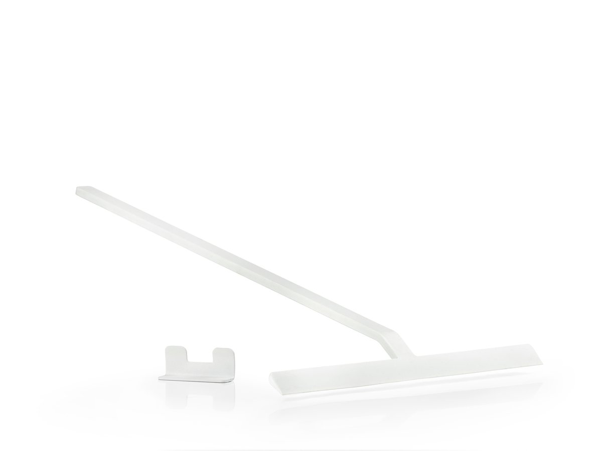 Zone Denmark Rim Scraper with holder 30cm White