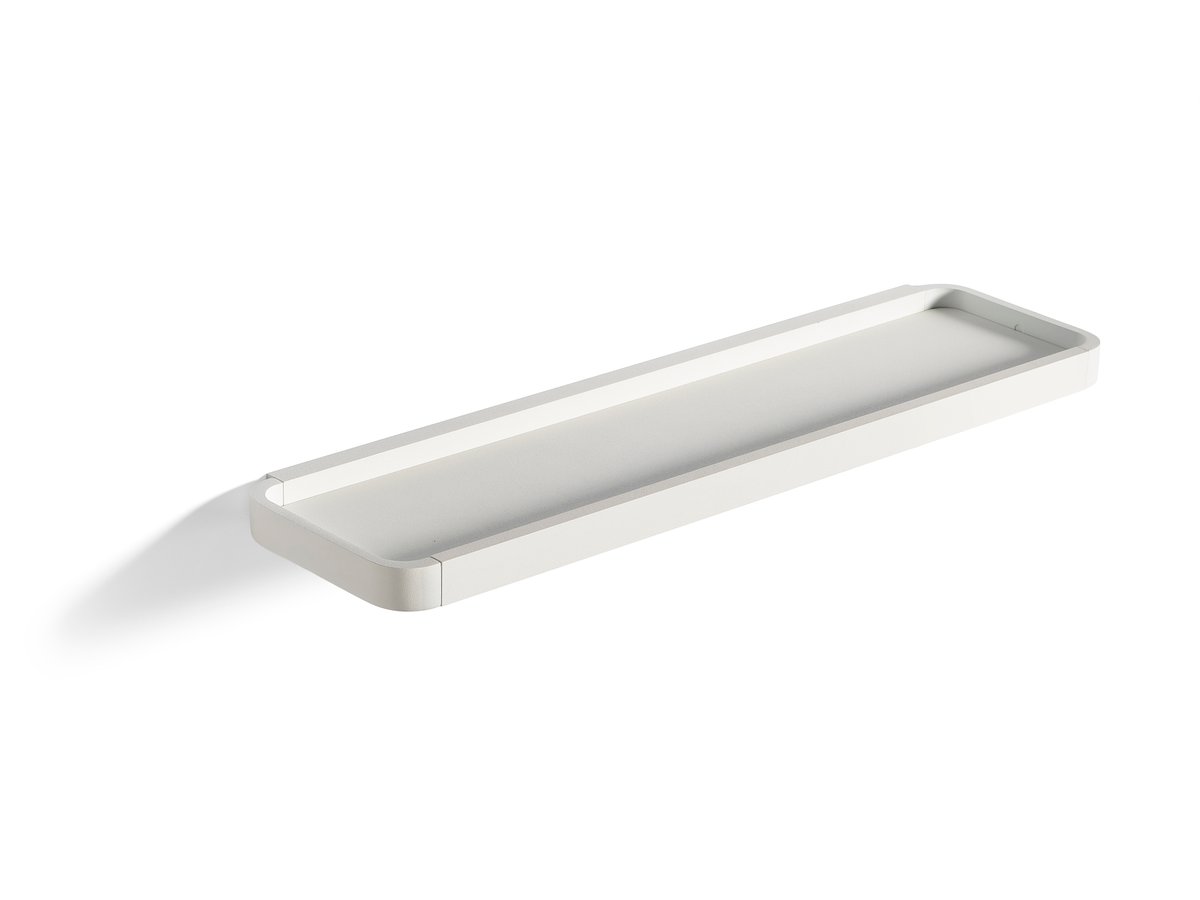 Zone Denmark Rim shelf 44x11 cm White | Scandinavian Design | Soap dispensers & dishes | White