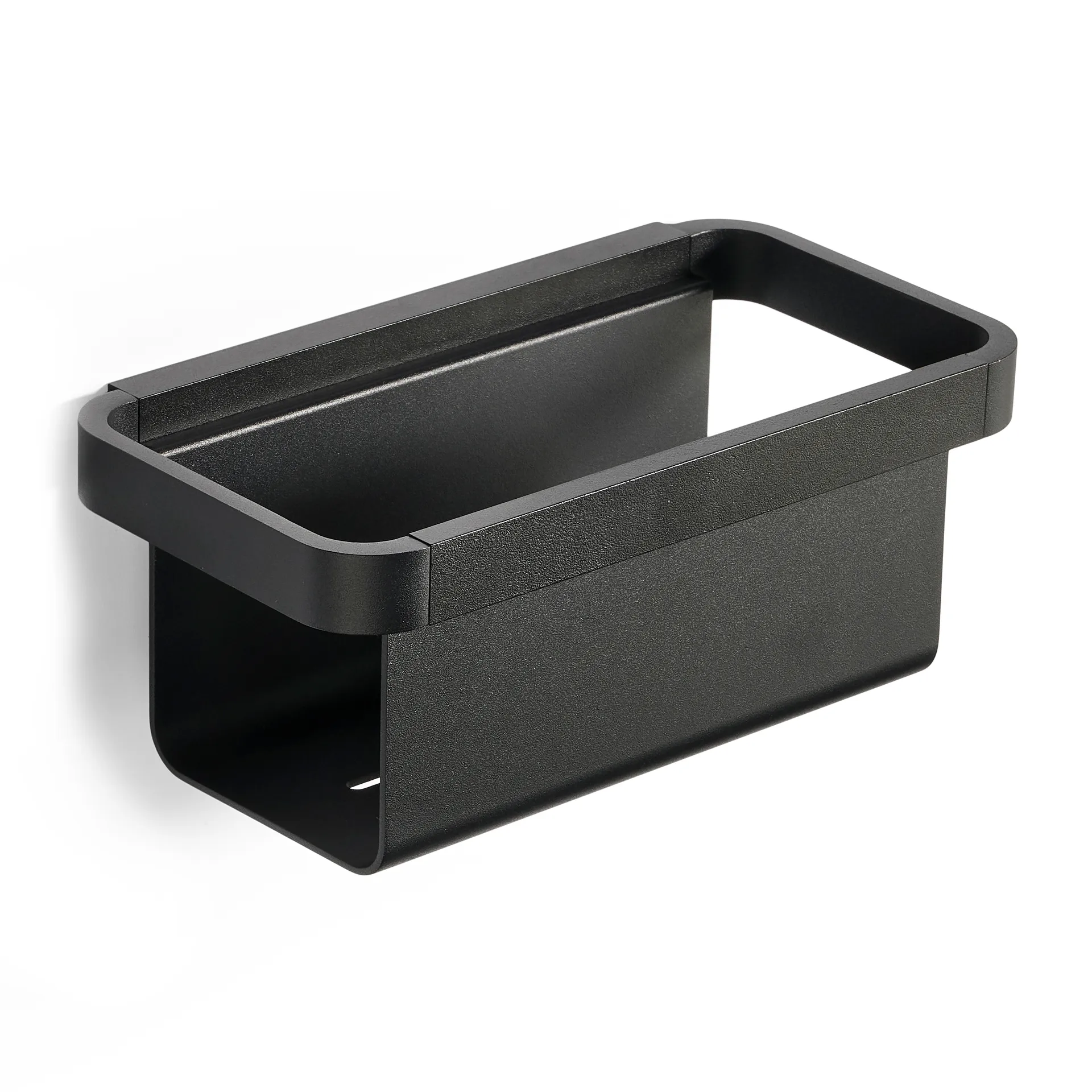 RIM shower shelf high 11x22 cm, Black Zone Denmark
