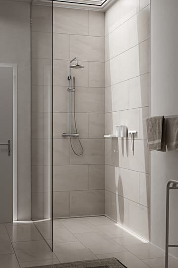 RIM shower shelf low 11x22 cm - White - Zone Denmark