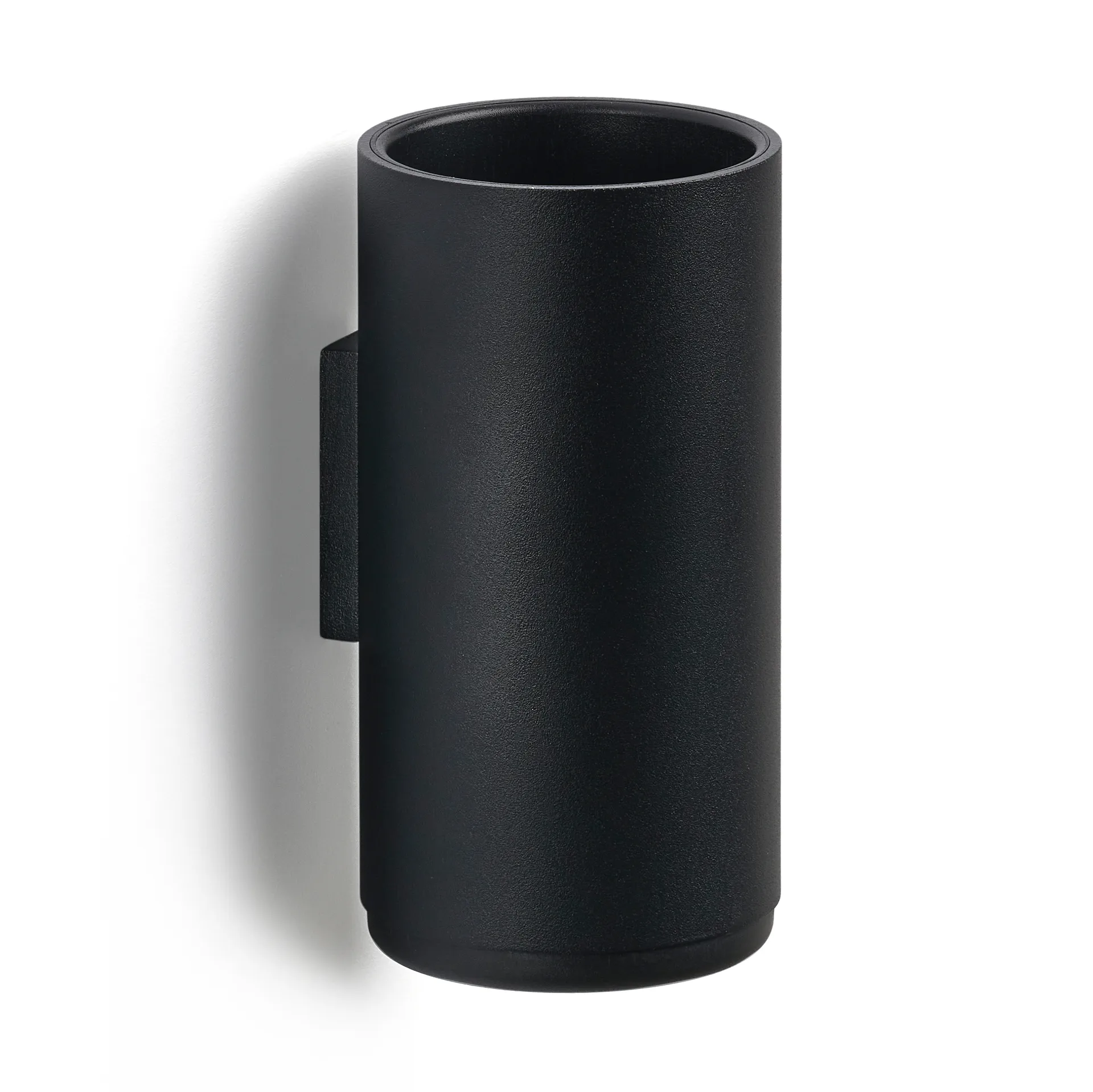 RIM tooth brush mug - wall hanging 13.6 cm, Black Zone Denmark