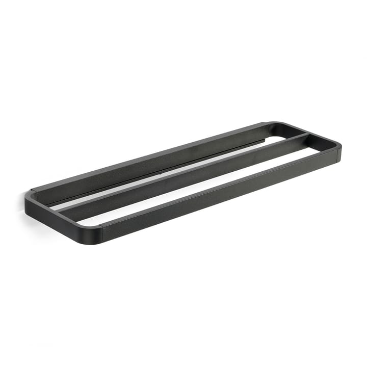 RIM towel rack double 12x44 cm - Black - Zone Denmark