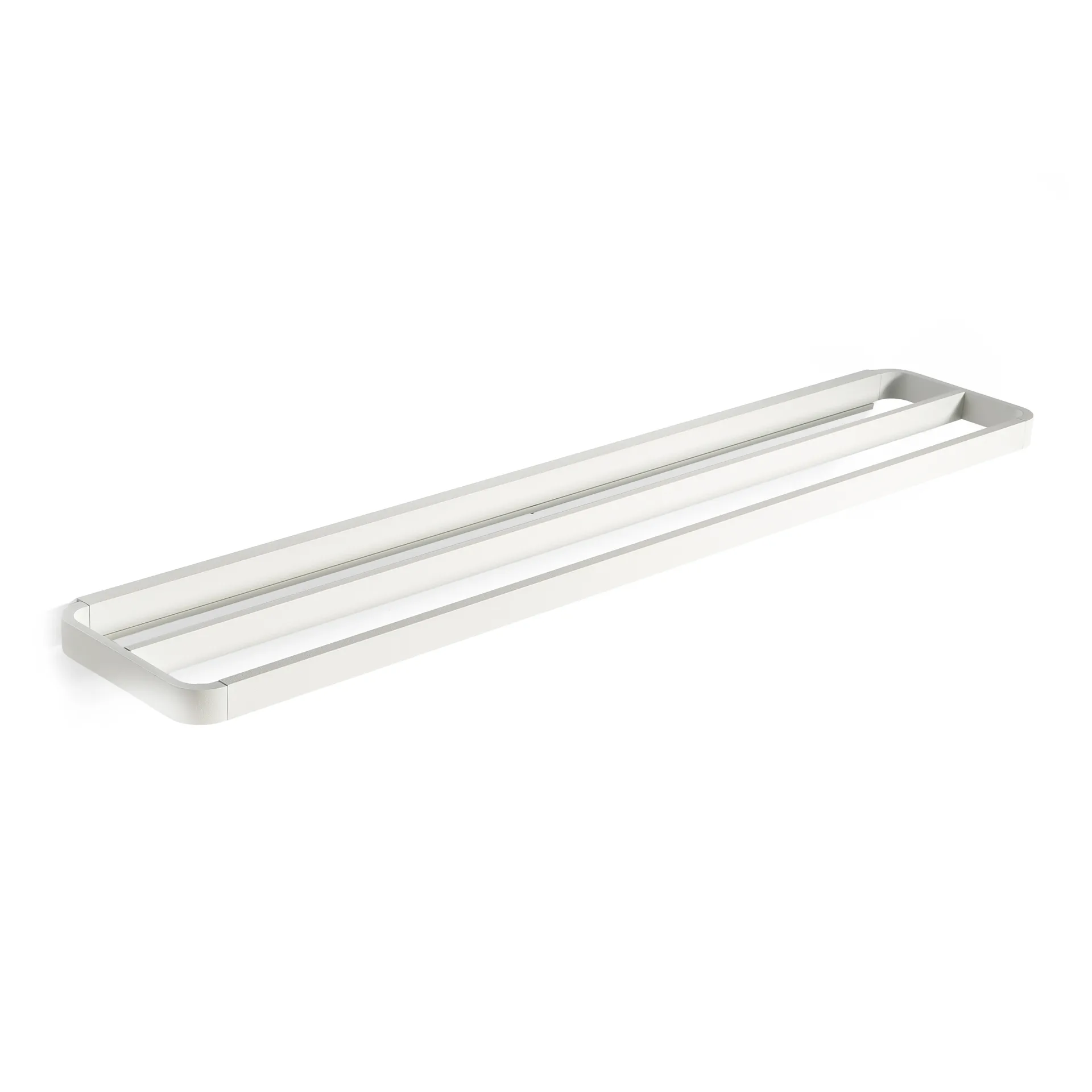 RIM towel rack double 12x70 cm, White Zone Denmark