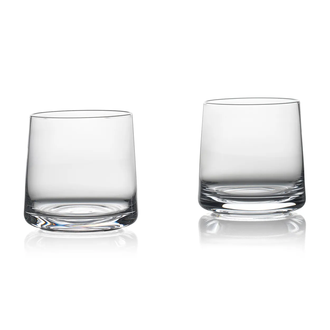 Zone Denmark Rocks wideball glass 2-pack 34 cl | Scandinavian Design | Long drink & highball glasses | Transparent