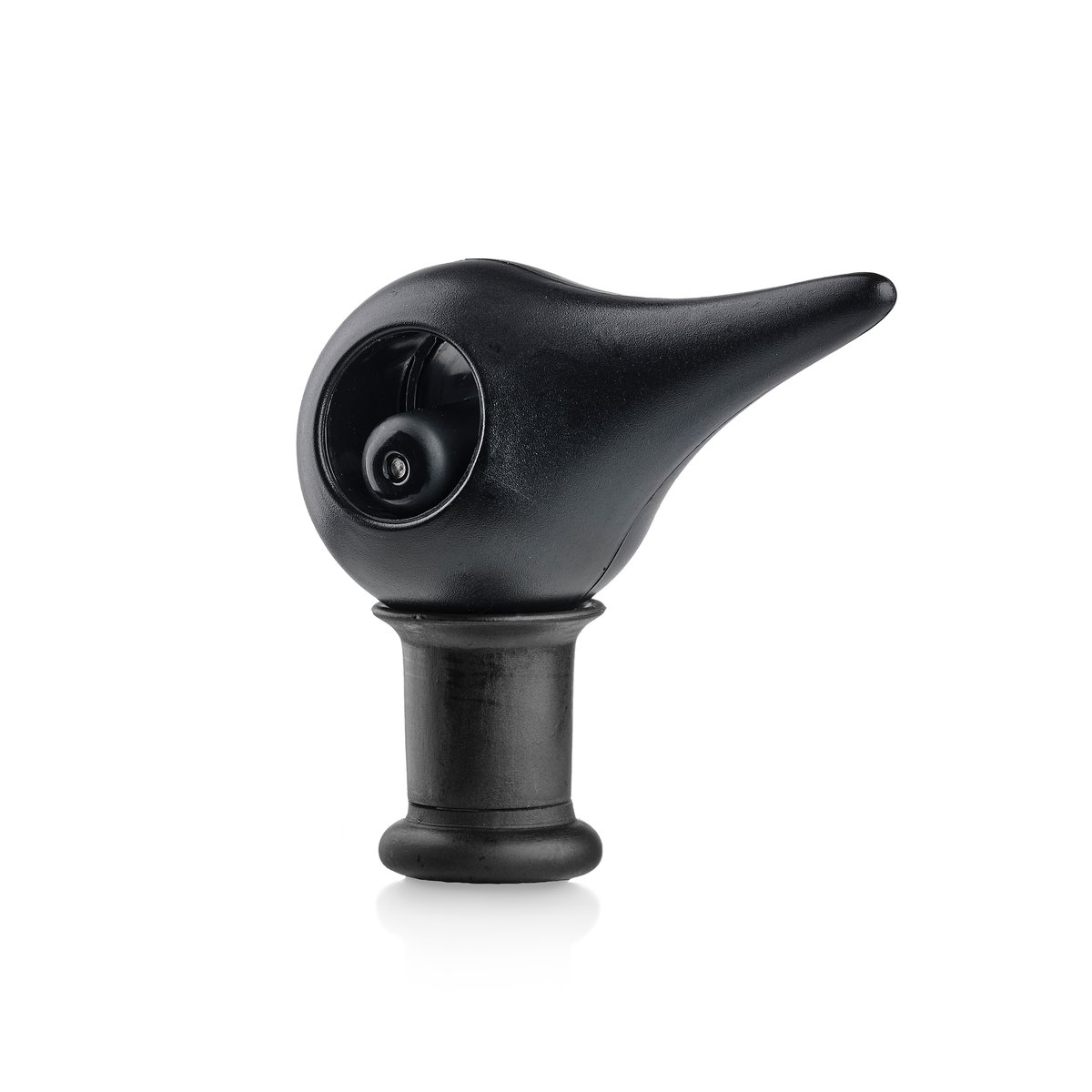 Zone Denmark Rocks wine stopper 3.2x6.4 cm black | Scandinavian Design | Black
