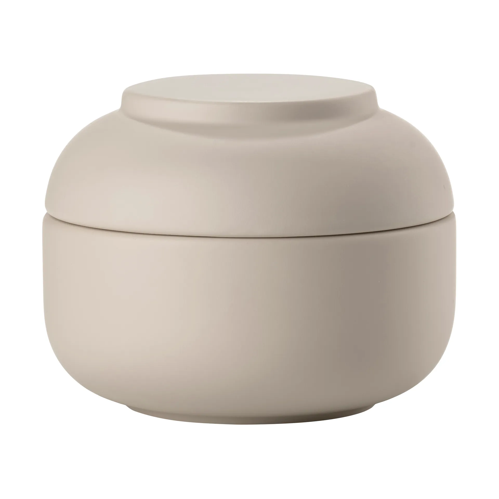 Sensu jar with lid Ø10.5x7.5 cm, Sand Zone Denmark