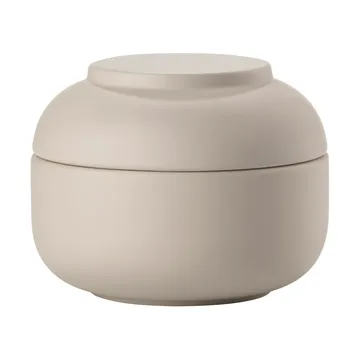 Sensu jar with lid Ø10.5x7.5 cm - Sand - Zone Denmark