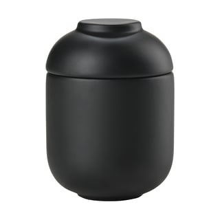 Zone Denmark Sensu jar with lid Ø6.5x9 cm Black