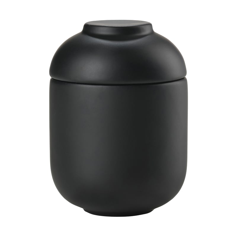 Zone Denmark Sensu jar with lid Ø6.5x9 cm Black