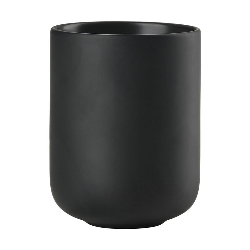 Zone Denmark Sensu toothbrush mug Ø7.4x9.5 cm Black