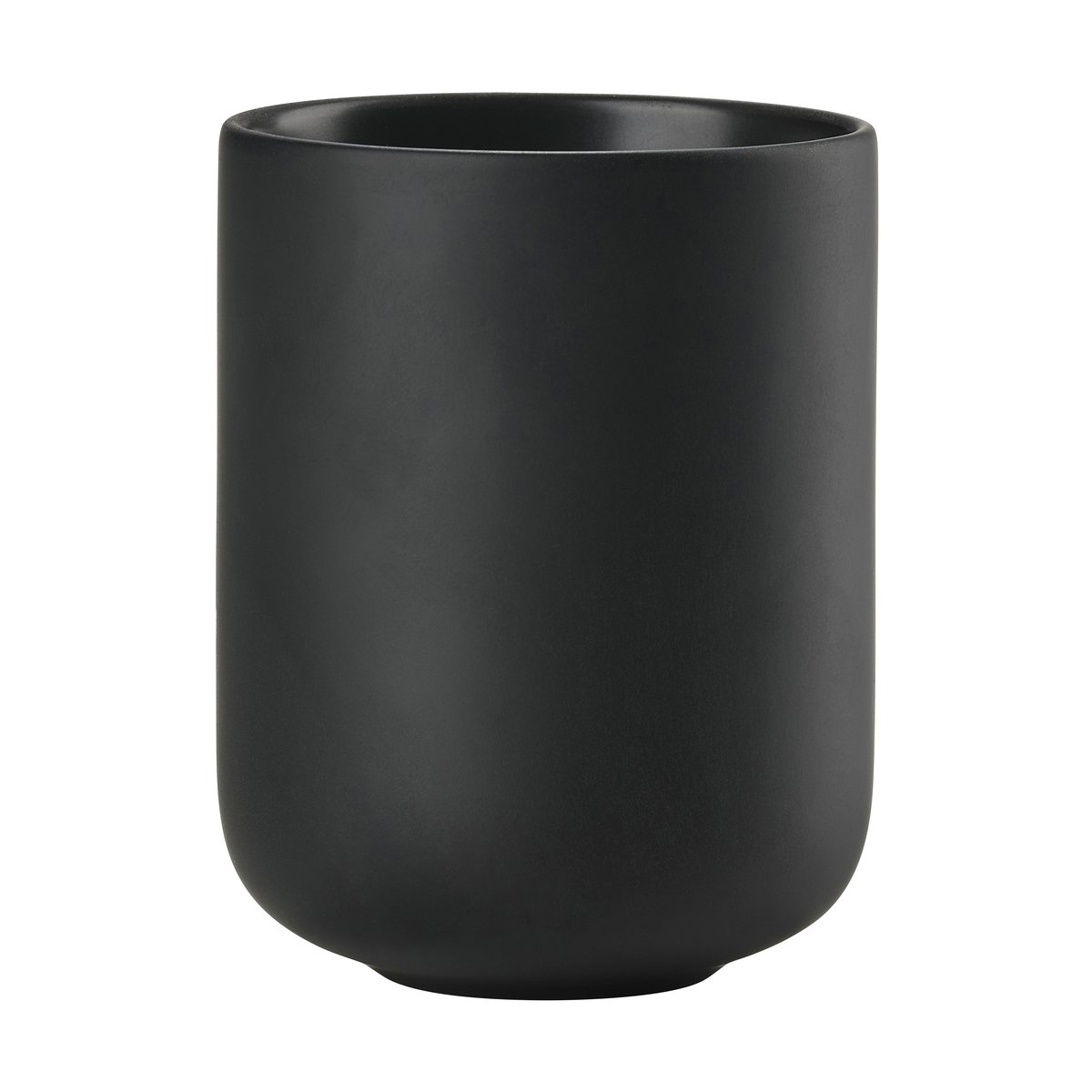 Zone Denmark Sensu toothbrush mug o7.4x9.5 cm Black