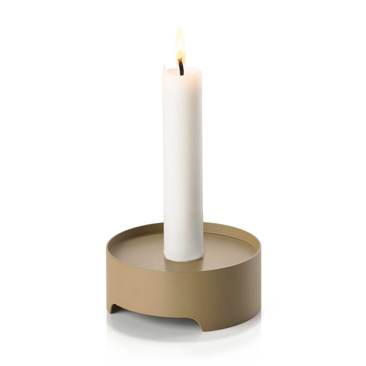 Singles candle sticks Ø9 cm - Khaki - Zone Denmark