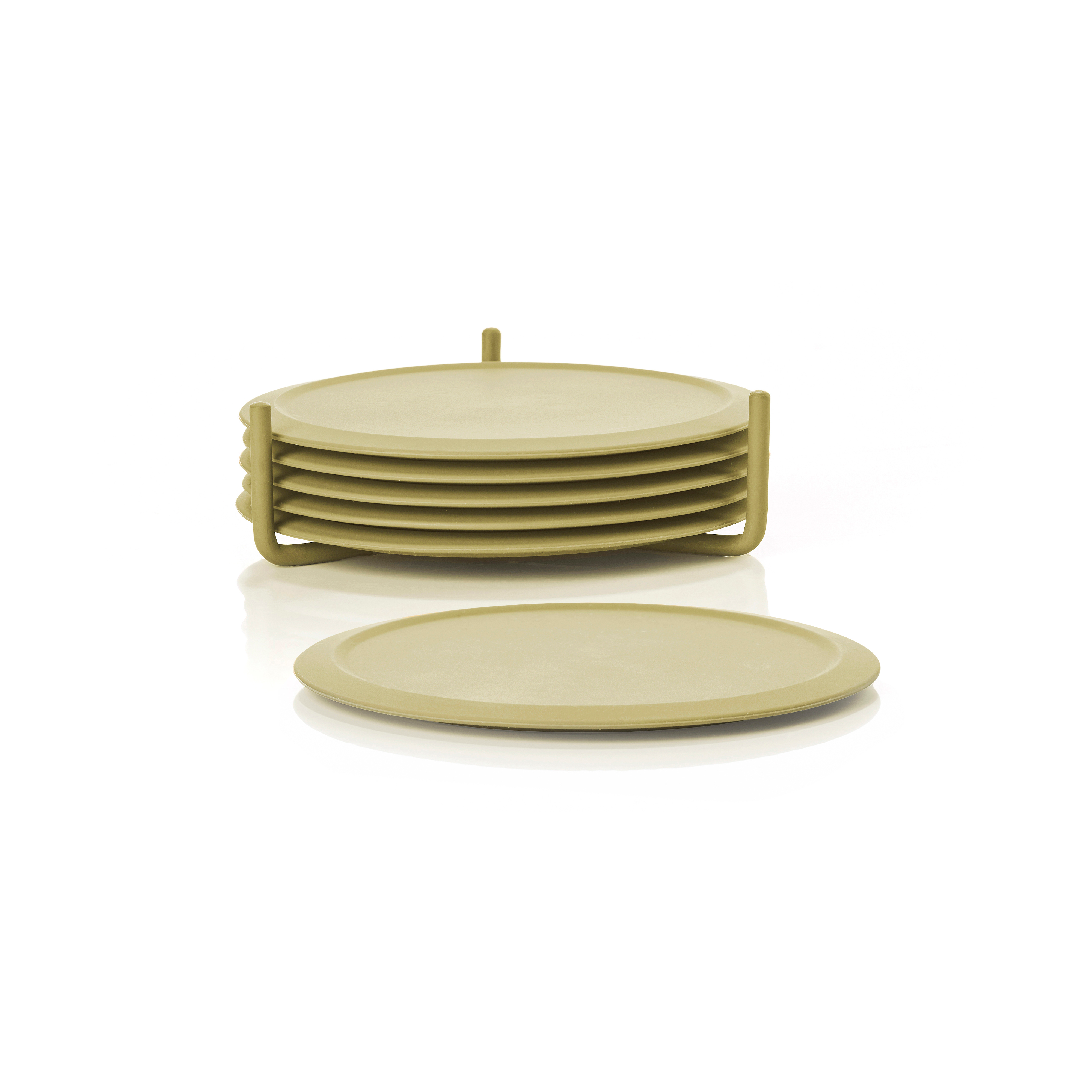 Singles coaster 6-pack with holder from Zone Denmark