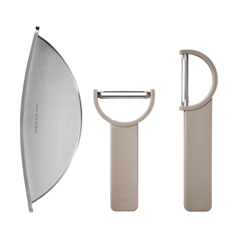 Zone Denmark Singles cutting set 3 harnesses Soft taupe