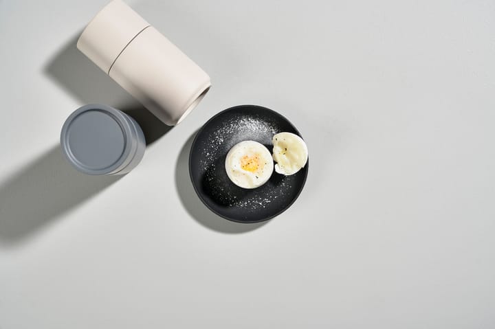 Singles egg cup with holder - Black - Zone Denmark