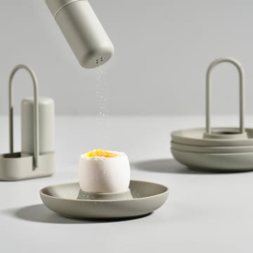 Singles egg cup with holder - mud - Zone Denmark