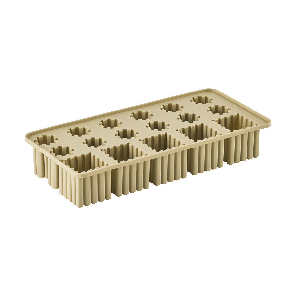 Zone Denmark Singles ice cube tray Leek Green | Scandinavian Design | Green