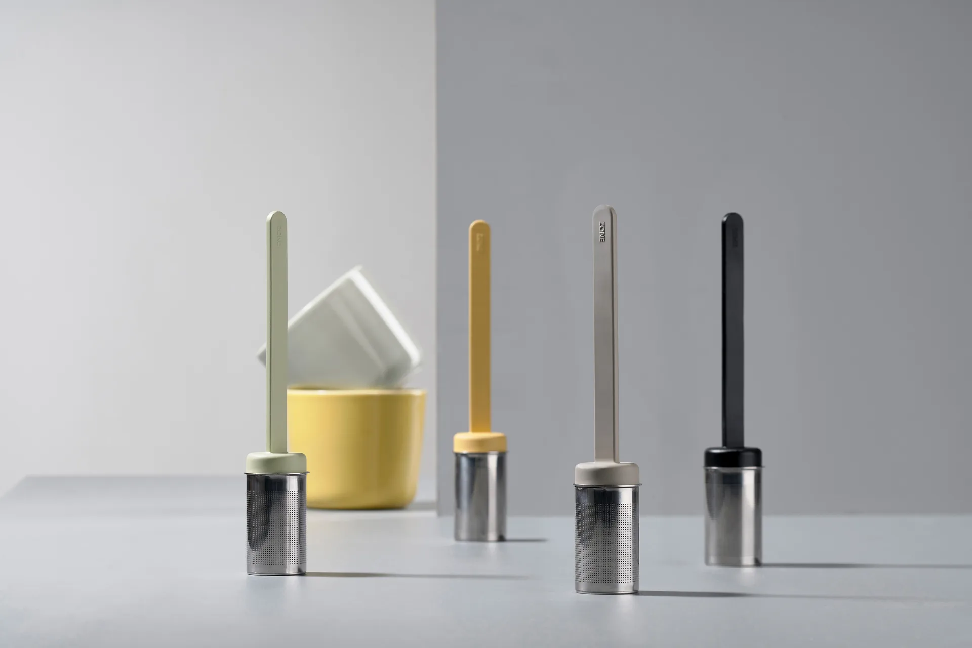 Singles tesil 18 cm, Stainless steel-ABS Zone Denmark