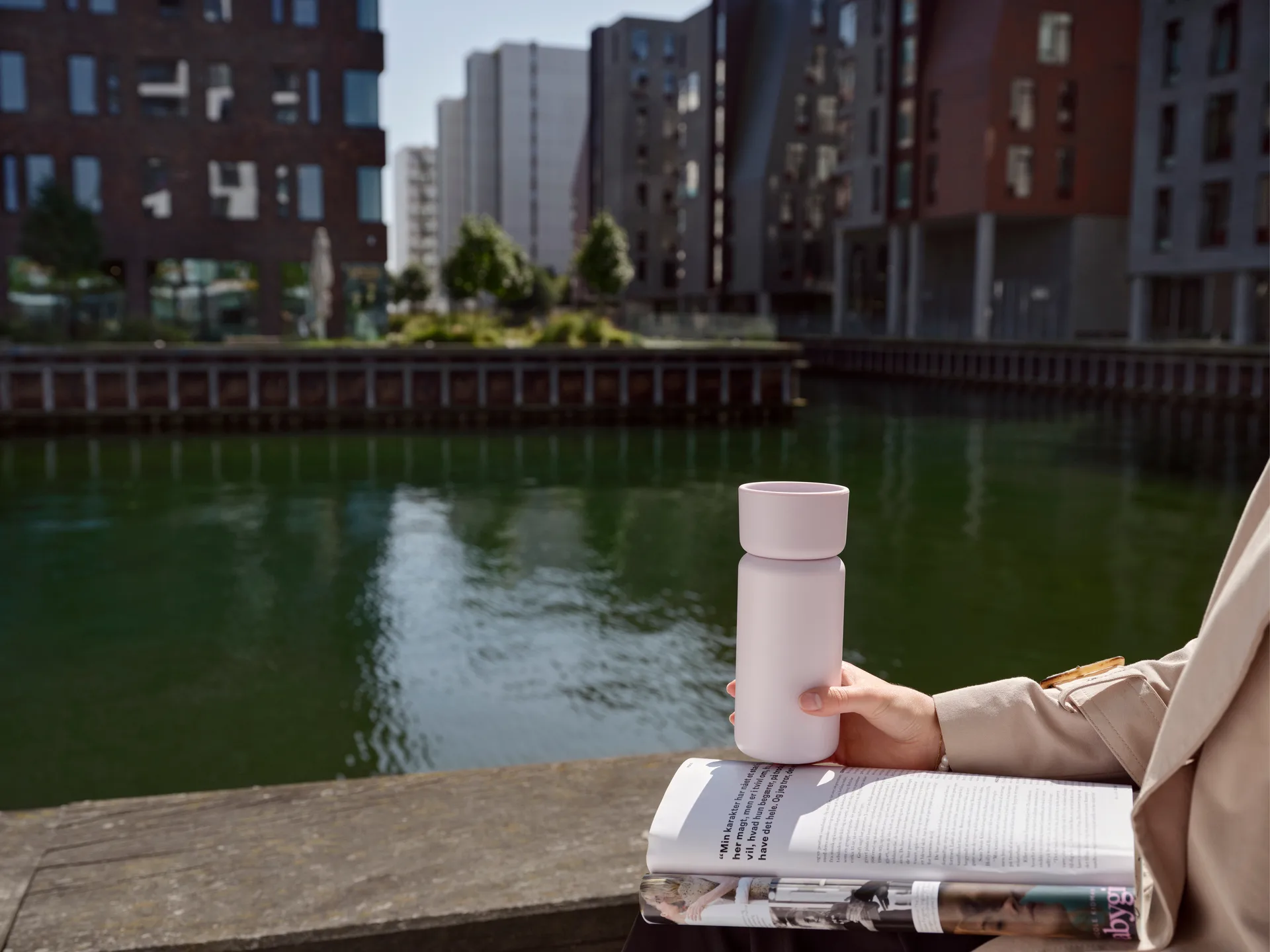 Singles thermal mug, Lupine, 40 cl Zone Denmark