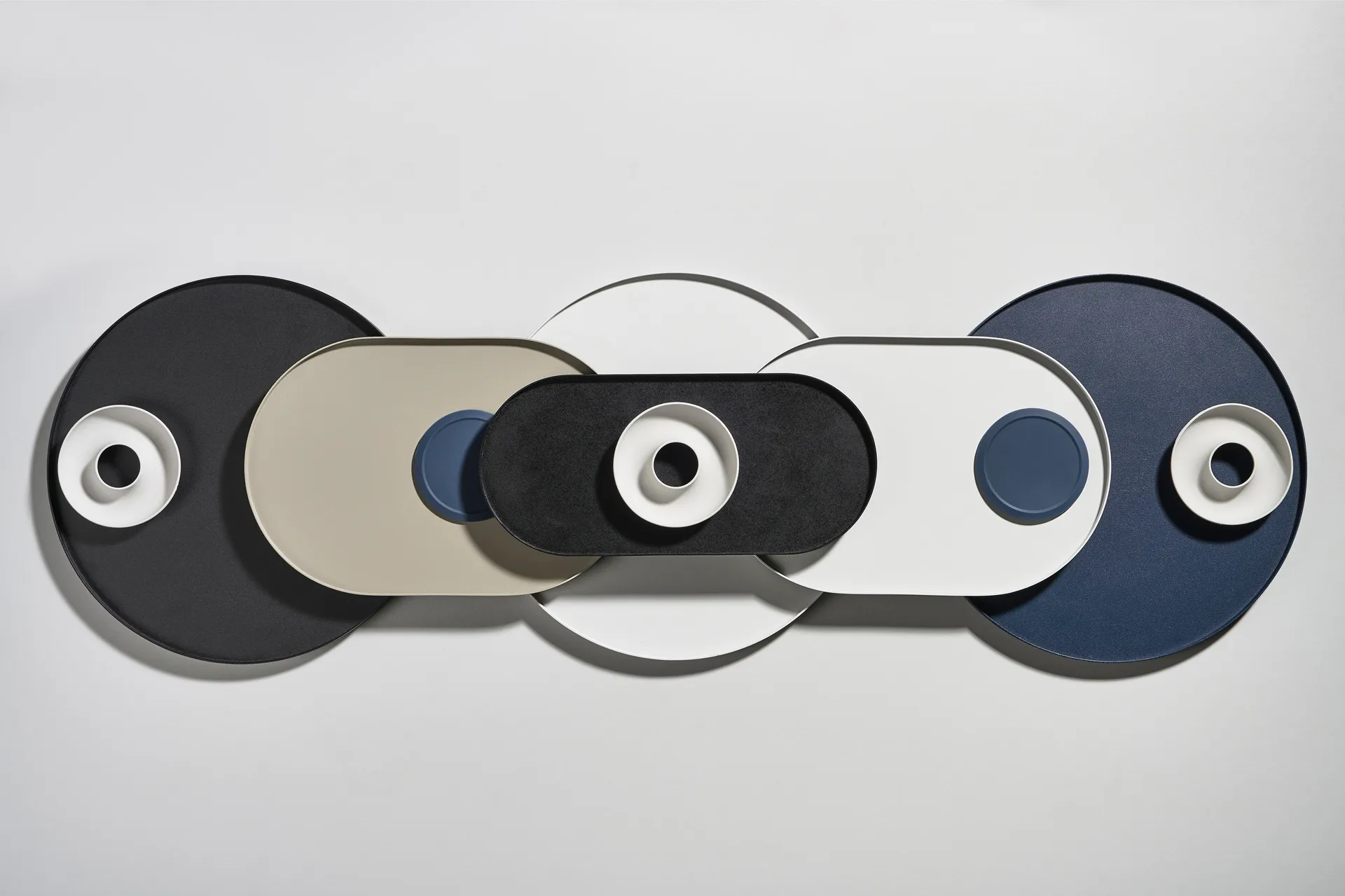 Singles tray Ø35 cm, Black Zone Denmark