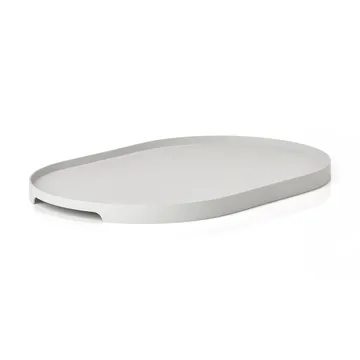 Singles tray oval 23x35 cm - Warm Grey - Zone Denmark