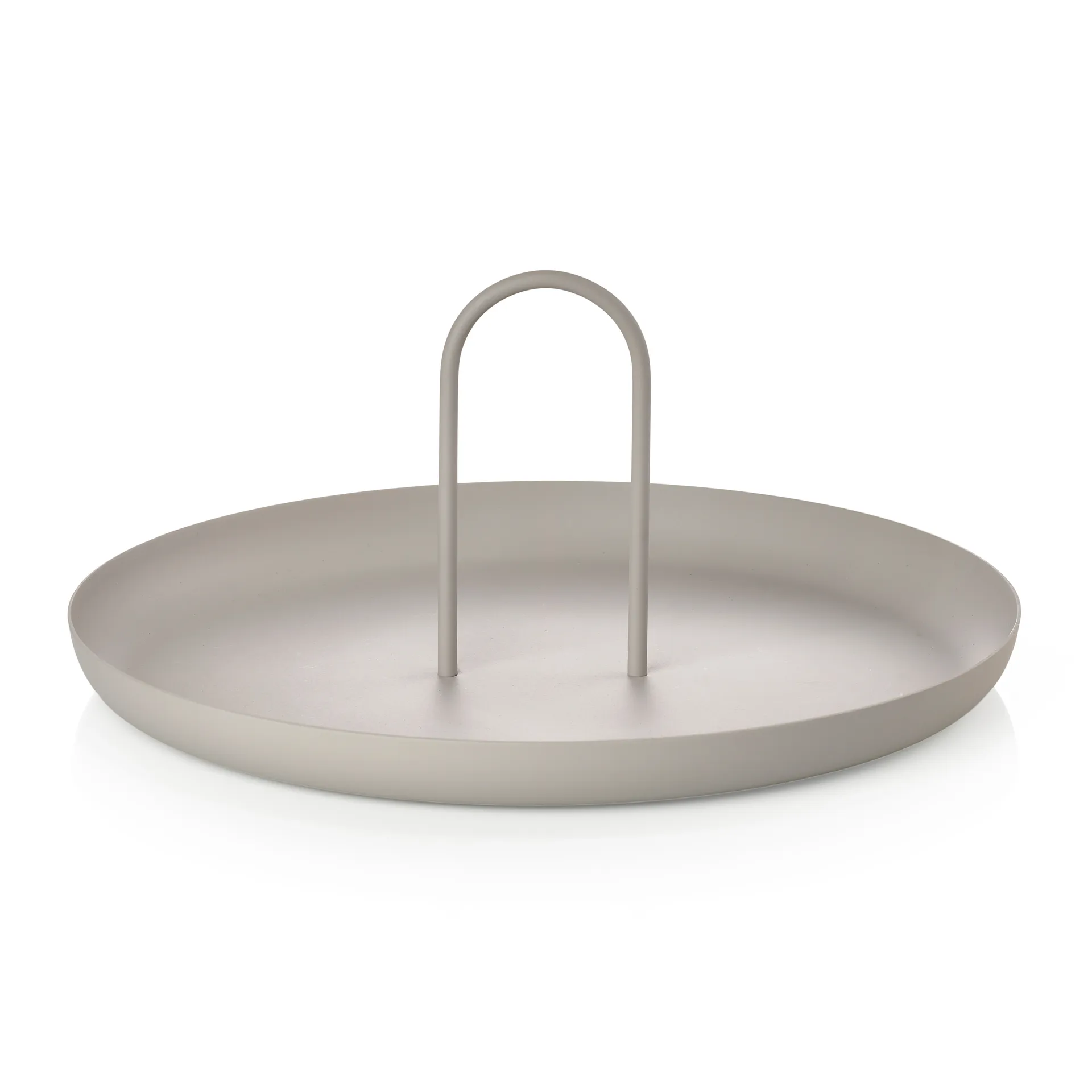 Singles tray with handle Ø20 cm, Warm Grey Zone Denmark