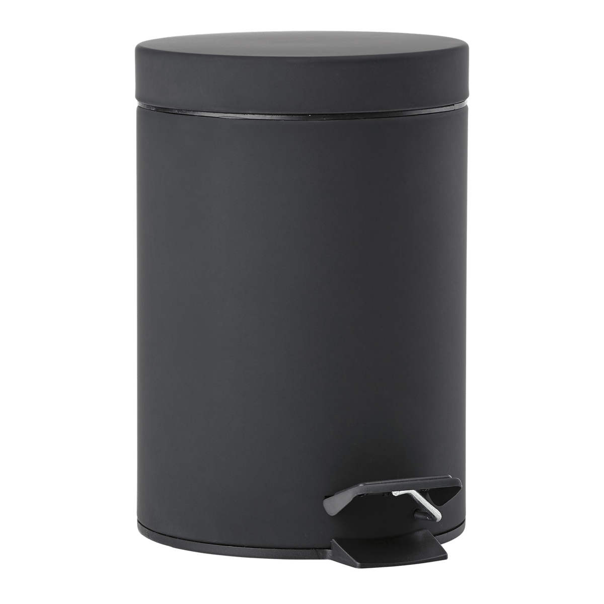 Zone Denmark Solo pedal bin 3 L Black | Scandinavian Design | Pedal bins | Black
