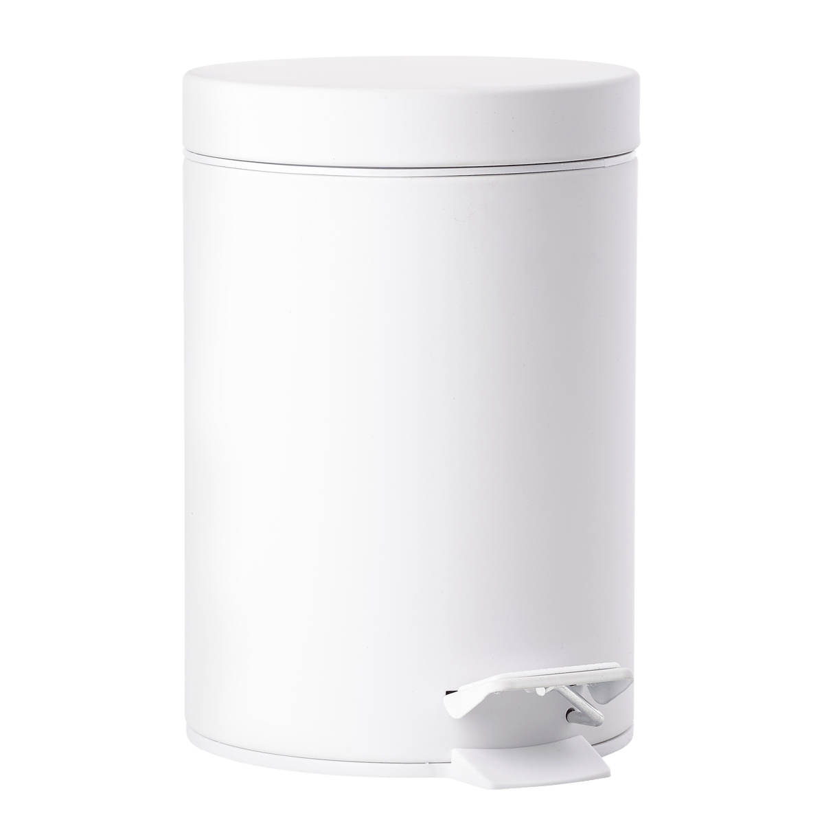 Zone Denmark Solo pedal bin 3 L White | Scandinavian Design | Pedal bins | White